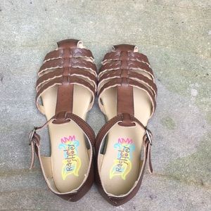Brown Rachel Shoes Strap Sandals